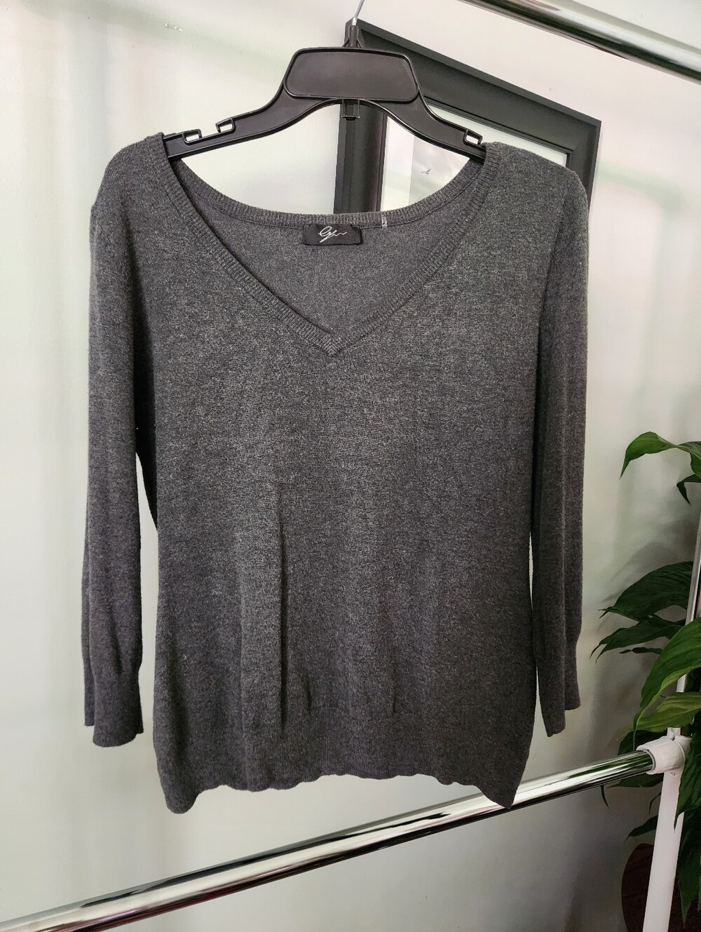 🔥Charcoal Knit Sweater